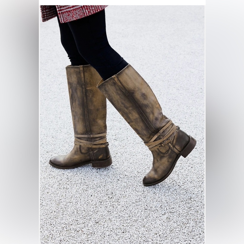 New Free People Frye Shirley Tall Boot Size 6 MSRP: $298 Leather.
